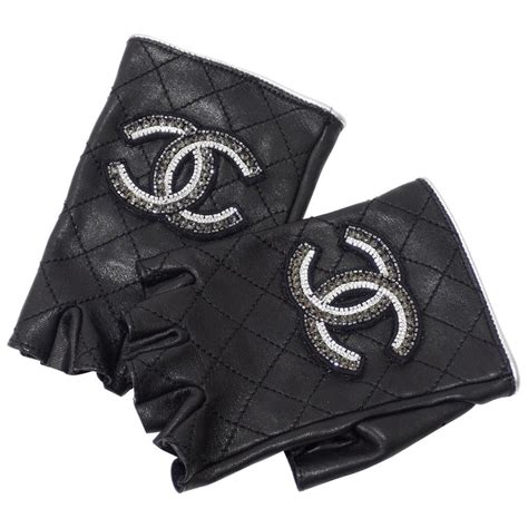 chanel tweed fingerless gloves|chanel fingerless gloves On Sale .